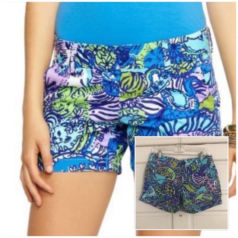 LILLY PULITZER Cattitude CALLAHAN SHORTS